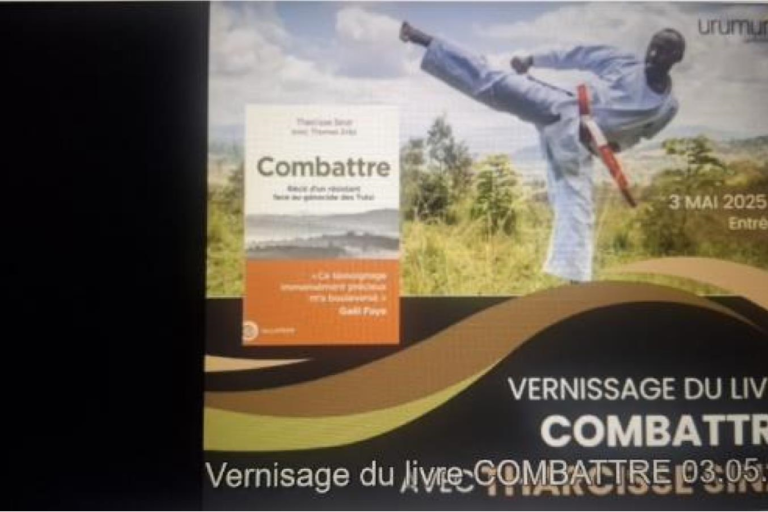 Vernissage du livre « Combattre » 3 mai 2025